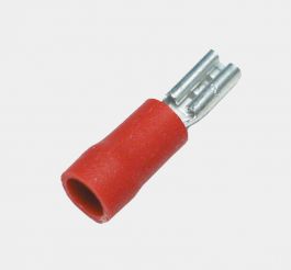 Flatstifshylse rød 0.5-1.5 mm² 2.8x0.8 mm