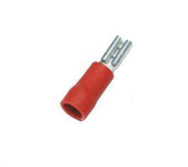 Flatstiftshylse rød 0.5-1.5 mm² 4.8x0.8 mm