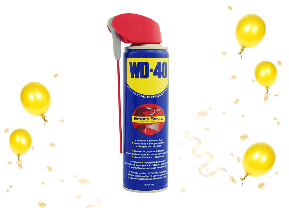 Rustløser WD-40 250 ml